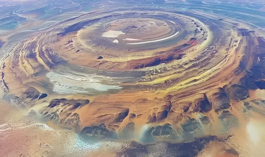 The Richat Structure (The Eye Of Sahara)
